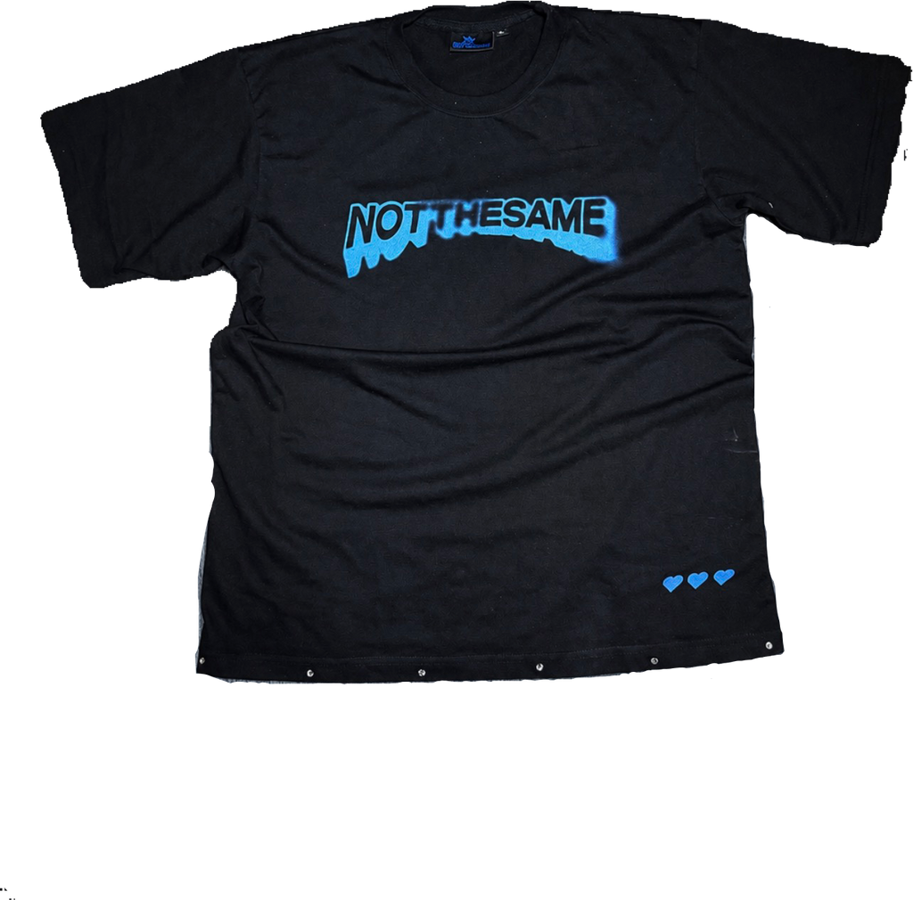 T SHIRT NOIR NOTTHESAME